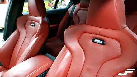 BMW M3 시트 크롬죽이기[#화성랩핑#동탄랩핑#수원랩핑#진팩토리#BMWM3#BMWM4#M2컴페티션#시트크롬#시트LED#크롬죽이기 / 화성 남여울