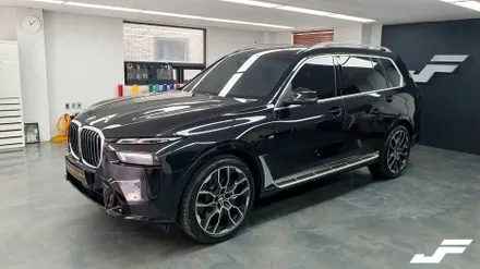 BMW X7LCI 크롬딜리트+정품그릴교체[#화성랩핑#오산랩핑#동탄랩핑#진팩토리#BMWX7#X7크롬딜리트#BMW크롬딜리트#BMW그릴교체#크롬죽이기] / 화성 남여울
