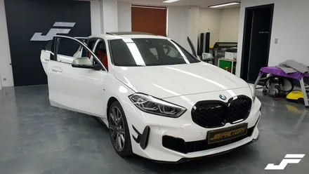 BMW 135i 크롬딜리트+실내카본랩핑[#화성랩핑#오산랩핑#동탄랩핑#진팩토리#BMW1시리즈#1시리즈랩핑#BMW크롬딜리트#BMW실내랩핑#실내카본랩핑] / 화성 남여울