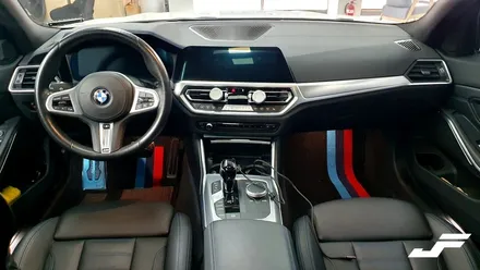 BMW G20/G21 웨건 실내카본랩핑[#화성랩핑#동탄랩핑#진팩토리#오산랩핑#3시리즈투어링#3시리즈실내랩핑#BMW실내카본랩핑#BMW랩핑#실내랩핑] / 화성 동탄