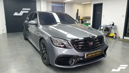 벤츠 S63 AMG 실내카본랩핑 [#화성랩핑#동탄랩핑#수원랩핑#진팩토리#벤츠랩핑#동탄벤츠#수원벤츠랩핑#벤츠실내랩핑#S클래스랩핑] / 화성 동탄