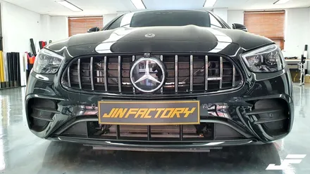 벤츠 E53 AMG 나이트패키지만들기[#화성랩핑#동탄랩핑#오산랩핑#진팩토리#벤츠#벤츠E53AMG#AMG나이트패키지#E클래스크롬죽이기] / 화성 남여울