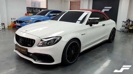 벤츠 C63S AMG 크롬딜리트 랩핑[#화성랩핑#오산랩핑#동탄랩핑#수원랩핑#진팩토리#동탄크롬딜리트#수원크롬딜리트#벤츠크롬딜리트#벤츠C63AMG크롬죽이기 / 화성 동탄