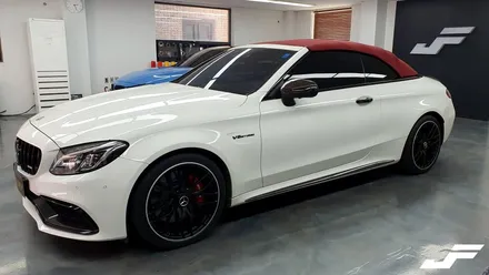벤츠 C63S AMG 크롬딜리트 랩핑[#화성랩핑#오산랩핑#동탄랩핑#수원랩핑#진팩토리#동탄크롬딜리트#수원크롬딜리트#벤츠크롬딜리트#벤츠C63AMG크롬죽이기 / 화성 동탄