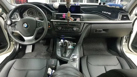 BMW 320D 실내 카본랩핑 [수원랩핑+동탄랩핑+진팩토리+F30실내랩핑+3시리즈 실내랩핑+BMW실내랩핑+BMW동탄] / 화성 동탄