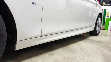 BMW 5시리즈 스플리터+사이드데칼+사이드미러랩핑[수원랩핑+동탄랩핑+진팩토리+BMW5시리즈랩핑+F10사이드데칼+F10사이드미러랩핑+F10스플리터랩핑] / 화성 동탄