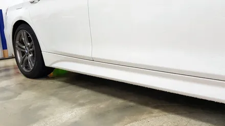 BMW F30 320D 루프스킨+M퍼포먼스사이드데칼[수원랩핑+동탄랩핑+화성랩핑+진팩토리+F30사이드데칼+M퍼포먼스데칼+F30루프스킨] / 화성 동탄