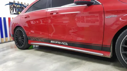 벤츠SLA45 AMG  사이드데칼[#화성랩핑#동탄랩핑#수원랩핑#진팩토리#벤츠사이드데칼#벤츠데칼#AMG데칼#CLA45AMG] / 화성 동탄