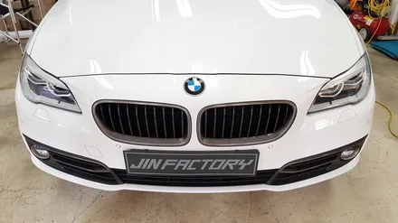 BMW F10 크롬몰딩랩핑 [#화성랩핑#동탄랩핑#수원랩핑#진팩토리#BMW크롬랩핑#크롬죽이기#크롤롬딩랩핑] / 화성 동탄