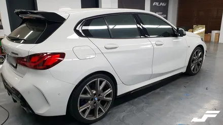 BMW 135i 크롬딜리트+실내카본랩핑[#화성랩핑#오산랩핑#동탄랩핑#진팩토리#BMW1시리즈#1시리즈랩핑#BMW크롬딜리트#BMW실내랩핑#실내카본랩핑] / 화성 남여울