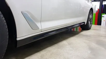 BMW G30 5시리즈 M퍼포먼스데칼+사이드미러랩핑[수원랩핑+동탄랩핑+진팩토리+BMW5시리즈+G305시리즈+BMW사이드데칼+M퍼포먼스스타일] / 화성 동탄