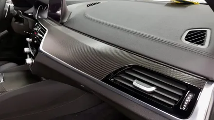 BMW G30 5시리즈 실내카본랩핑[수원랩핑+동탄랩핑+진팩토리+화성랩핑+BMW실내랩핑+G30실내랩핑+G30카본랩핑+실내카본랩핑] / 화성 동탄