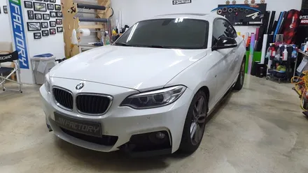 BMW 2시리즈 포인트랩핑+사이드데칼+사이드미러랩핑[#화성랩핑#동탄랩핑#수원랩핑#진팩토리#BMW스플리터#스플리터랩핑#BMW사이드데칼#F22사이드데칼] / 화성 동탄