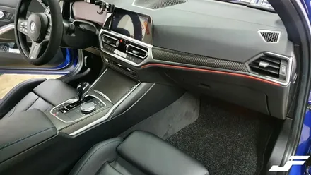 BMW G20 3시리즈 실내카본랩핑[#화성랩핑#동탄랩핑#수원랩핑#진팩토리#BMW실내랩핑#G20카본#BMW340i] / 화성 남여울