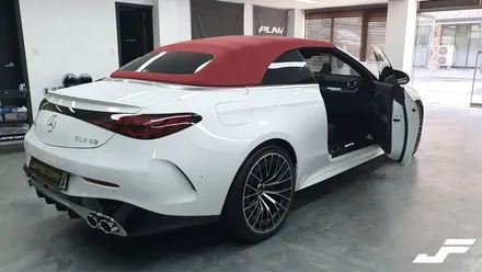 벤츠 CLE 53 AMG 카브리올레 실내 하이그로시 랩핑[#동탄랩핑 #수원랩핑#오산랩핑#진팩토리#벤츠동탄 #벤츠실내랩핑#벤츠CLE랩핑 #CLE53AMG #수원벤츠] / 화성 동탄