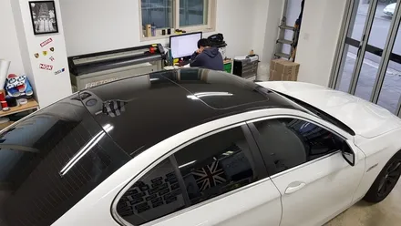 BMW F10 520D 루프스킨+실내카본랩핑[수원랩핑+동탄랩핑+진팩토리+BMW5시리즈+5시리즈실내랩핑+520D루프스킨+520D랩핑+F10루프스킨+F10실내랩핑+BMW랩핑] / 화성 동탄