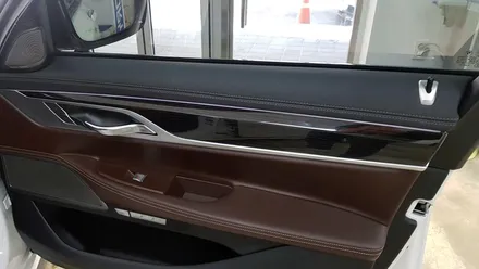 BMW G11 7시리즈 실내 카본 랩핑[수원랩핑+동탄랩핑+진팩토리+BMW7시리즈+G11실내랩핑+BMW실내랩핑+실내카본랩핑] / 화성 동탄