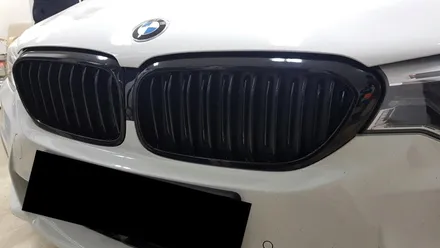 BMW G30 5시리즈 M퍼포먼스스타일데칼+그릴랩핑[수원랩핑+동탄랩핑+진팩토리+BMW5시리즈+G30사이드데칼+G30그릴랩핑] / 화성 동탄