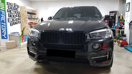 BMW X5 그릴랩핑[수원랩핑+동탄랩핑+진팩토리+BMWX5+X5그릴랩핑+BMW그릴랩핑] / 화성 동탄
