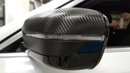 BMW G30  5시리즈 그릴랩핑+사이드미러랩핑[수원랩핑+동탄랩핑+진팩토리+BMW그릴랩핑+G30그릴랩핑+5시리즈그릴랩핑+사이드미러랩핑+카본랩핑] / 화성 동탄