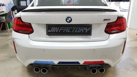 BMW M2 3색포인트데칼[#수원랩핑#동탄랩핑#화성랩핑#진팩토리#BMWM2#M2랩핑#M2포인트데칼#M퍼포먼스#M2컴피티션] / 화성 동탄