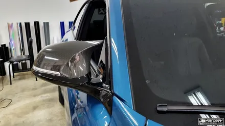 BMW M2 사이드미러 어셈블리 교체&사이드미러커버랩핑[#화성랩핑#동탄랩핑#수원랩핑#진팩토리#BMWM2#BMW사이드미러교체#사이드미러랩핑#SOTT카본랩핑] / 화성 남여울