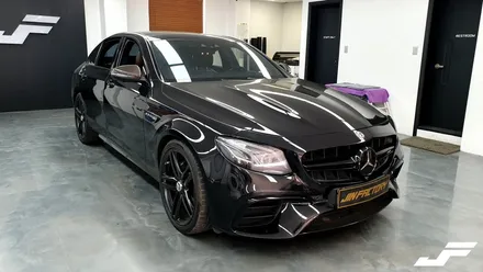 벤츠 E63 AMG 크롬딜리트 재시공[#화성랩핑#오산랩핑#동탄랩핑#수원랩핑#진팩토리#벤츠크롬딜리트#벤츠E63AMG랩핑#벤츠랩핑#크롬죽이기#랩핑보수] / 화성 동탄
