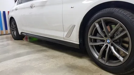 BMW G30 5시리즈 M퍼포먼스스타일데칼+그릴랩핑[수원랩핑+동탄랩핑+진팩토리+BMW5시리즈+G30사이드데칼+G30그릴랩핑] / 화성 동탄