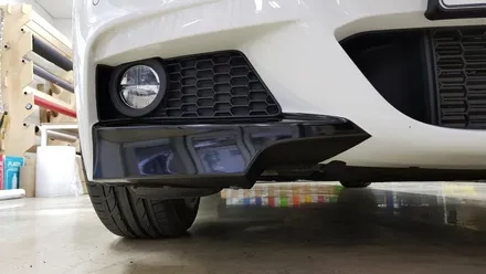 BMW F30 3시리즈 스플리터+사이드데칼[수원랩핑+동탄랩핑+진팩토리+F30사이드데칼+BMW사이드데칼+스플리터랩핑] / 화성 동탄