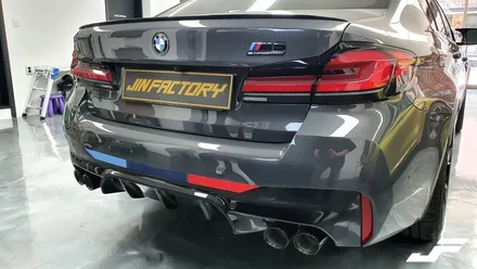 BMW M5 M포인트데칼[#화성랩핑#동탄랩핑#수원랩핑#진팩토리#BMWM5#F90M5#M퍼포먼스데칼] / 화성 남여울