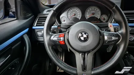 BMW F82 M4 실내포인트랩핑[#화성랩핑#동탄랩핑#수원랩핑#진팩토리#BMWM4#BMW실내랩핑#BMW포인트랩핑] / 화성 남여울