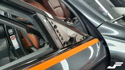 BMW F10 5시리즈 유리몰딩 랩핑+필러PPF[#화성랩핑#오산랩핑#동탄랩핑#수원랩핑#진팩토리#BMW크롬죽이기#BMW유리몰딩랩핑#BMWPPF#생활보호PPF] / 화성 남여울