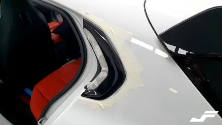 BMW 135i 유리몰딩랩핑+필러PPF [#화성랩핑#오산랩핑#동탄랩핑#진팩토리#BMW크롬딜리트#동탄PPF#BMW유리몰딩랩핑#BMW135i#1시리즈크롬딜리트#BMWPPF] / 화성 남여울