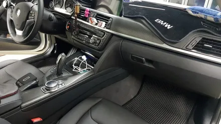 BMW 320D 실내 카본랩핑 [수원랩핑+동탄랩핑+진팩토리+F30실내랩핑+3시리즈 실내랩핑+BMW실내랩핑+BMW동탄] / 화성 동탄