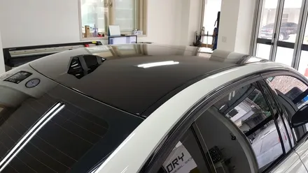 BMW F30 320D 루프스킨+M퍼포먼스사이드데칼[수원랩핑+동탄랩핑+화성랩핑+진팩토리+F30사이드데칼+M퍼포먼스데칼+F30루프스킨] / 화성 동탄