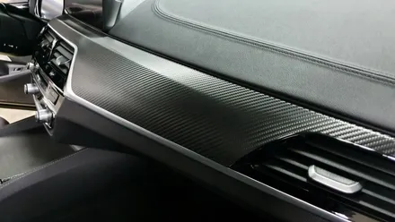 BMW G30 5시리즈 실내카본랩핑+크롬몰딩랩핑[#수원랩핑#동탄랩핑#오산랩핑#진팩토리#BMWG30#BMW실내랩핑#실내카본랩핑] / 화성 동탄