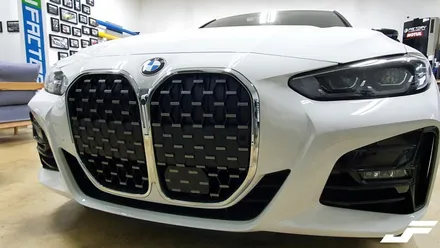 BMW G22 4시리즈쿠페 그릴+사이드미러랩핑[#화성랩핑#동탄랩핑#수원랩핑#진팩토리#4시리즈#G224시리즈#BMW4시리즈] / 화성 남여울