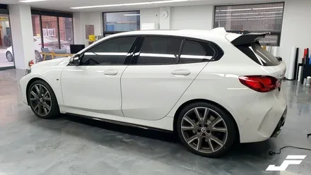 BMW 135i 유리몰딩랩핑+필러PPF [#화성랩핑#오산랩핑#동탄랩핑#진팩토리#BMW크롬딜리트#동탄PPF#BMW유리몰딩랩핑#BMW135i#1시리즈크롬딜리트#BMWPPF] / 화성 남여울