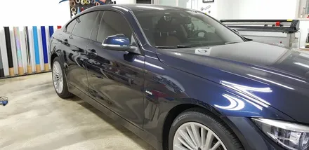 BMW F32 4시리즈그란쿠페 크롬몰딩랩핑[#수원랩핑#동탄랩핑#진팩토리#화성랩핑#BMW크롬몰딩#크롬몰딩랩핑#4시리즈크롬랩핑] / 화성 동탄