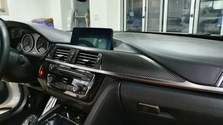 BMW 4시리즈컨버터블 실내랩핑+사이드데칼[#화성랩핑#동탄랩핑#수원랩핑#진팩토리#BMW사이드데칼#BMW실내랩핑#4시리즈실내랩핑#F33사이드데칼] / 화성 동탄