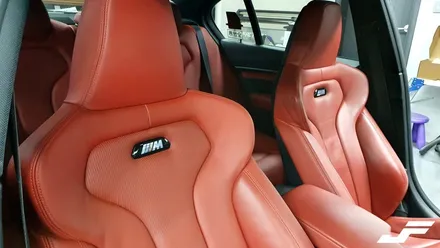 BMW M3 시트 크롬죽이기[#화성랩핑#동탄랩핑#수원랩핑#진팩토리#BMWM3#BMWM4#M2컴페티션#시트크롬#시트LED#크롬죽이기 / 화성 남여울