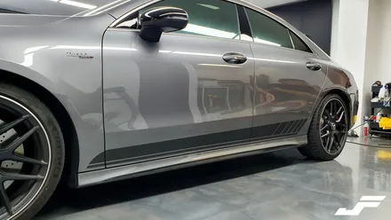 벤츠 CLA45S 에디션스타일 사이드데칼[#화성랩핑#오산랩핑#수원랩핑#동탄랩핑#진팩토리#벤츠사이드데칼#CLA45S AMG] / 화성 남여울