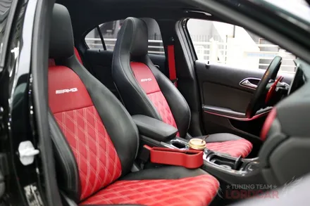 벤츠 A클래스 AMG W176 가죽시트 교체 ! 자동차실내튜닝의 맛 이거야~ / 서울 중랑