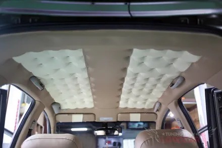 모닝 자동차방음 + 리무진시트 + 천장엠보싱으로 3단 변신! / 서울 중랑