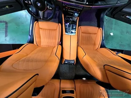 BMW F02 7시리즈 실내 커스텀, 에르메스 오렌지 제대로 터졌습니다 / 서울 중랑
