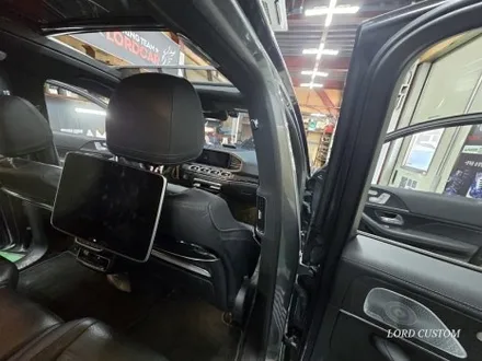 벤츠 gls580 x167실내 커스텀.. 천정 최고급 나파 패턴트리밍 벤틀리의 퀄리티를 그대로 담아내다!!바닐라화이트 커스텀 / 서울 중랑