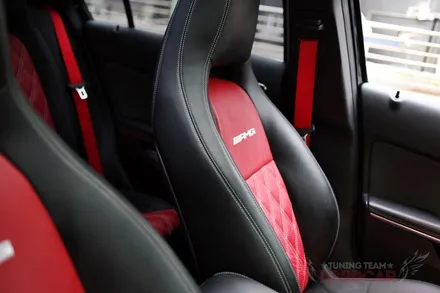 벤츠 A클래스 AMG W176 가죽시트 교체 ! 자동차실내튜닝의 맛 이거야~ / 서울 중랑