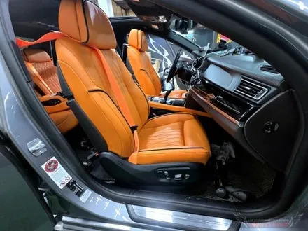 BMW F02 7시리즈 실내 커스텀, 에르메스 오렌지 제대로 터졌습니다 / 서울 중랑