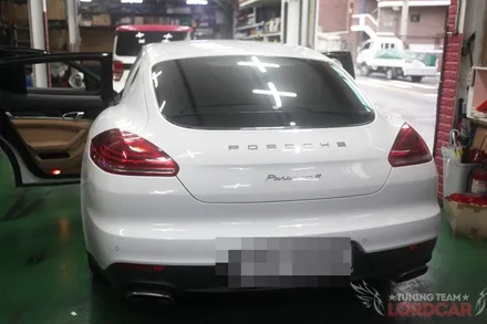 포르쉐 파나메라 컬러안전벨트 색상  강렬한 레드로 바꾸기 ! / 서울 중랑