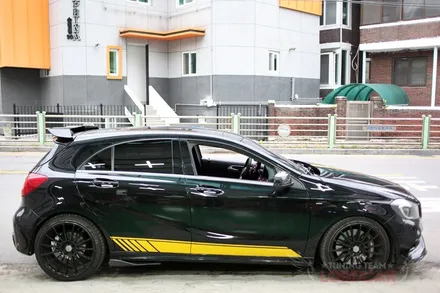 벤츠 A클래스 AMG W176 가죽시트 교체 ! 자동차실내튜닝의 맛 이거야~ / 서울 중랑